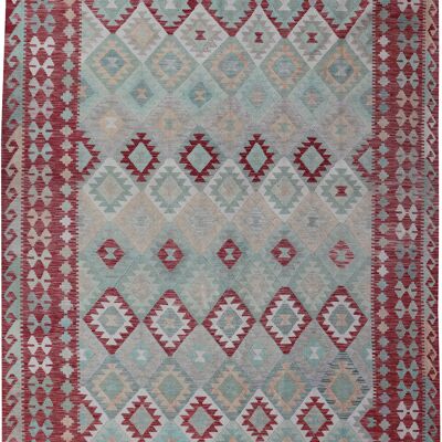 Kilim traditionnel tissé à la main fin-73982