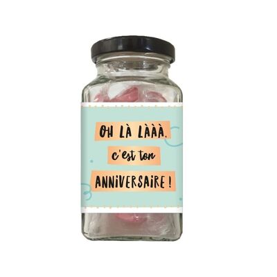 Überraschung – Bonbons im 90g-Glas „Oh là làà“