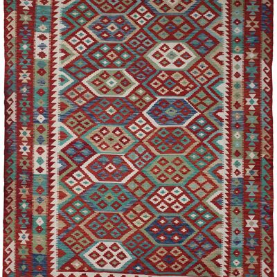 Kilim tradicional tejido a mano fino-74495