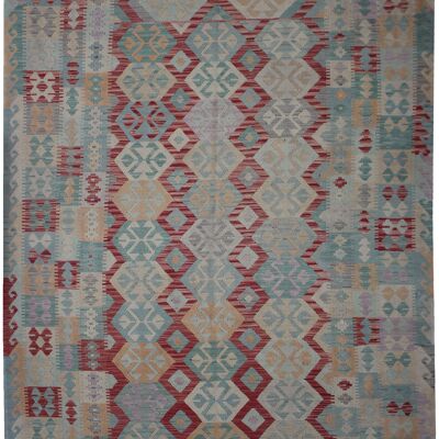 Kilim tradicional tejido a mano fino-74497