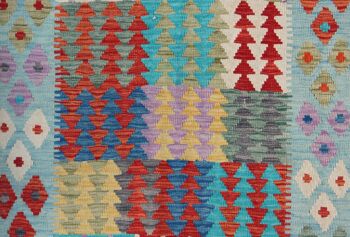 Kilim traditionnel tissé à la main fin-74646 2