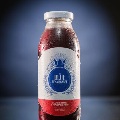 100 % Blaubeer-x-Himbeersaft, ohne Zusatz, nicht einmal Wasser