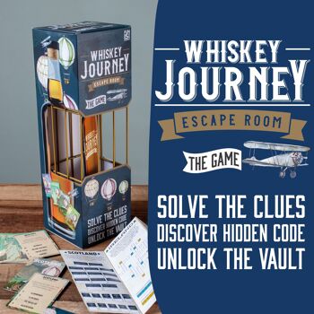 Whiskey Journey - Jeu d'évasion pour adultes - Cadeaux de whisky uniques 2