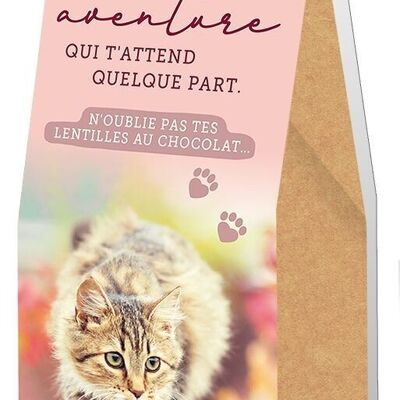 Event - Chocolate lentils 80g “There is always an adventure”