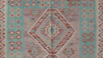 Kilim traditionnel tissé à la main fin-74736 2