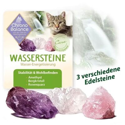 Wassersteine Zur Wasserenergetisierung für Katzen