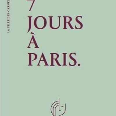 Cuaderno 7 DÍAS EN PARÍS