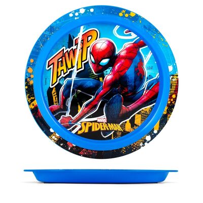 Plato llano Spiderman 20,5 cm