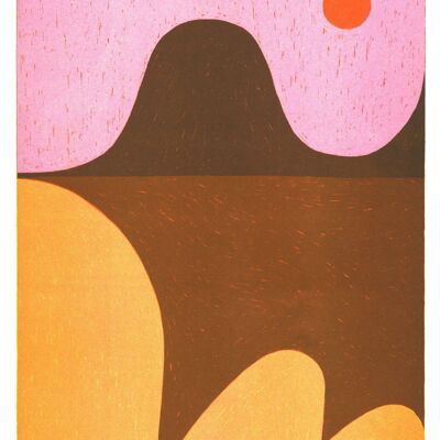 Poster Maaike Canne - Il sole del deserto 1