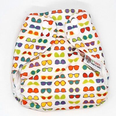 Newborn special washable diaper - Soft and natural - Glasses