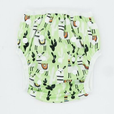 Swimsuit diaper - Llama -