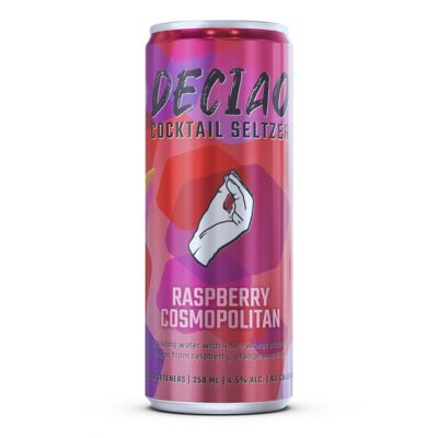 Raspberry Cosmopolitan Cocktail Seltzer