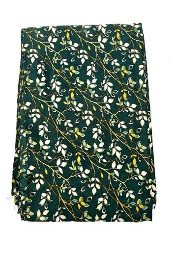 foulard motifs feuille d'arbre 8