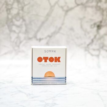 Savon artisanal Otok -Orange, citron, romarin 1