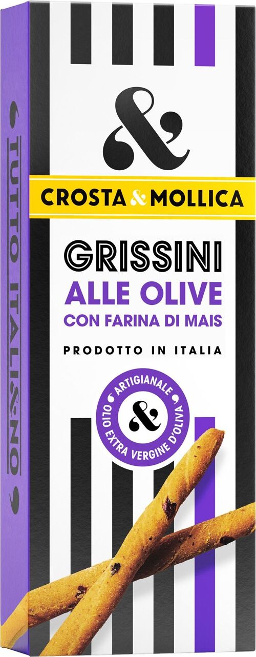 Grissini alle Olive, 140 gr