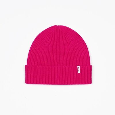 Lambswool hat Pink