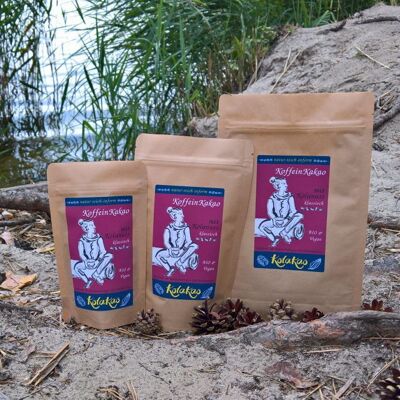 KolaKao - Cacao con cafeína y nuez de cola: bebida clásica en polvo con cafeína y cacao, ligeramente endulzada, orgánica y vegana.