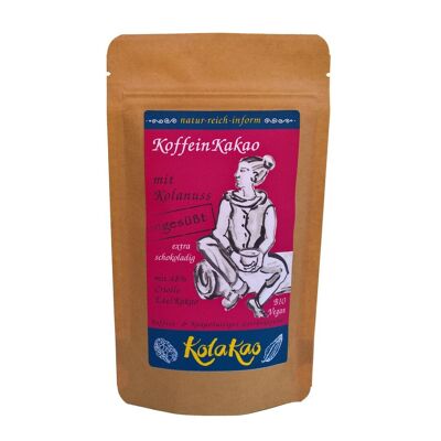 KolaKao - der KoffeinKakao mit 47% Kolanuss, ungesüßt, extra schokoladig