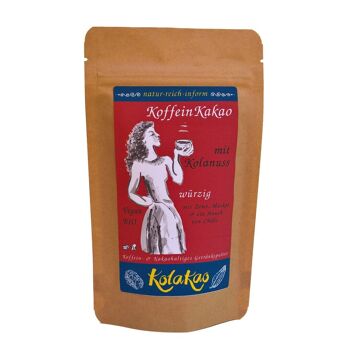 KolaKao épicé - le cacao caféiné avec 40% de noix de cola, cannelle et piment 1