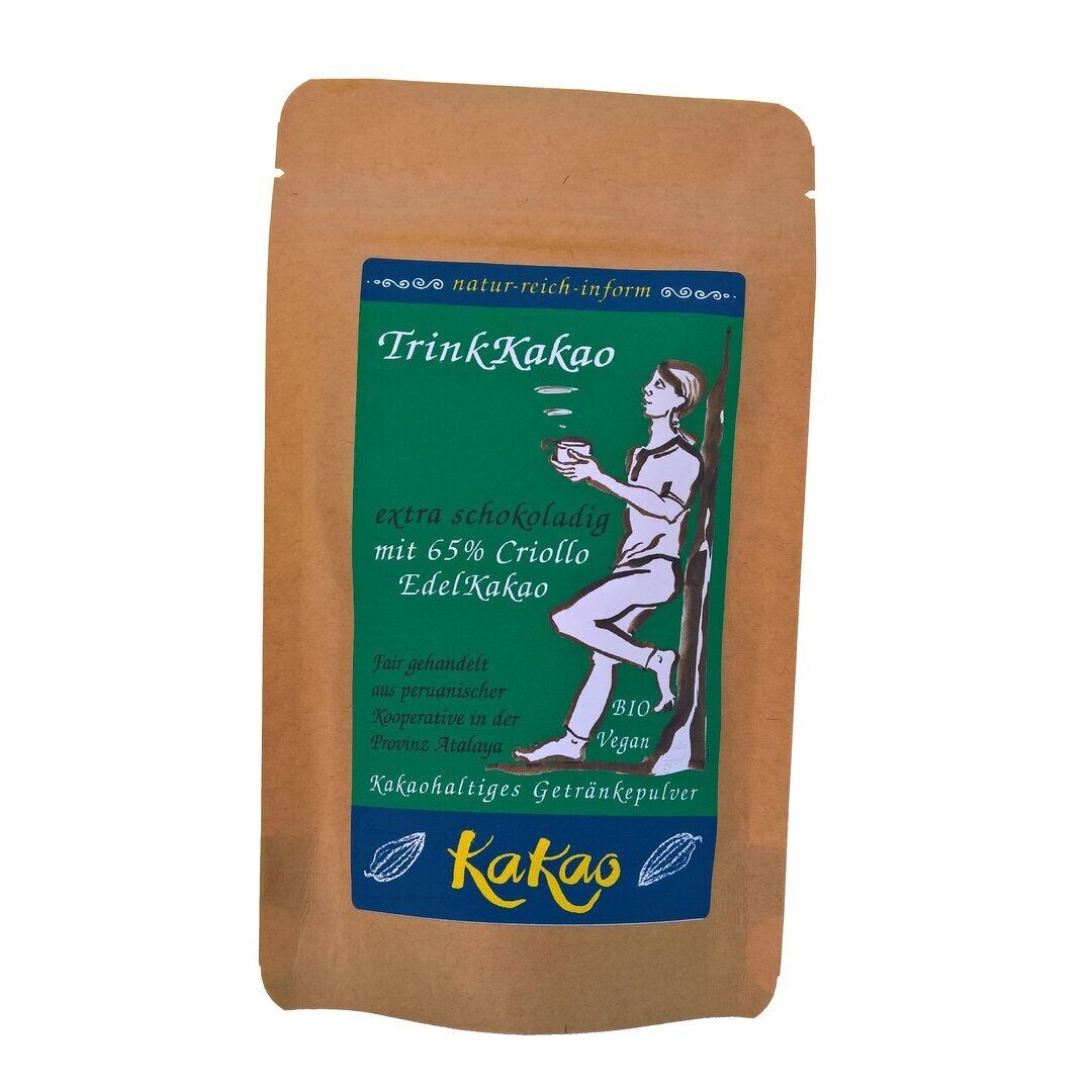 Buy wholesale extra chocolaty drinking cocoa with 65% Criollo fine ...