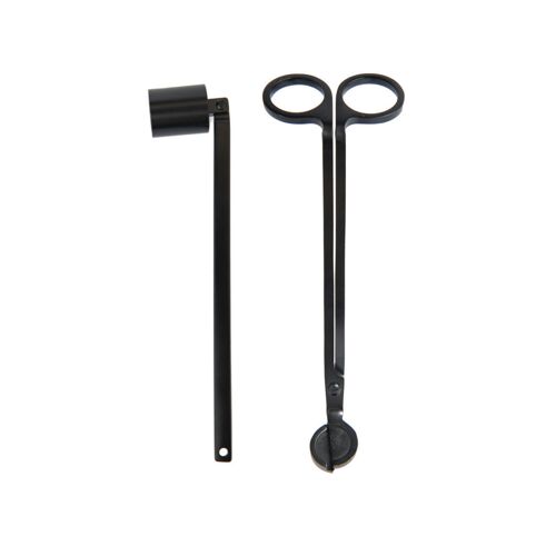 Wick Trimmer & Candle Snuffer Boxed Gift Set - Matte Black