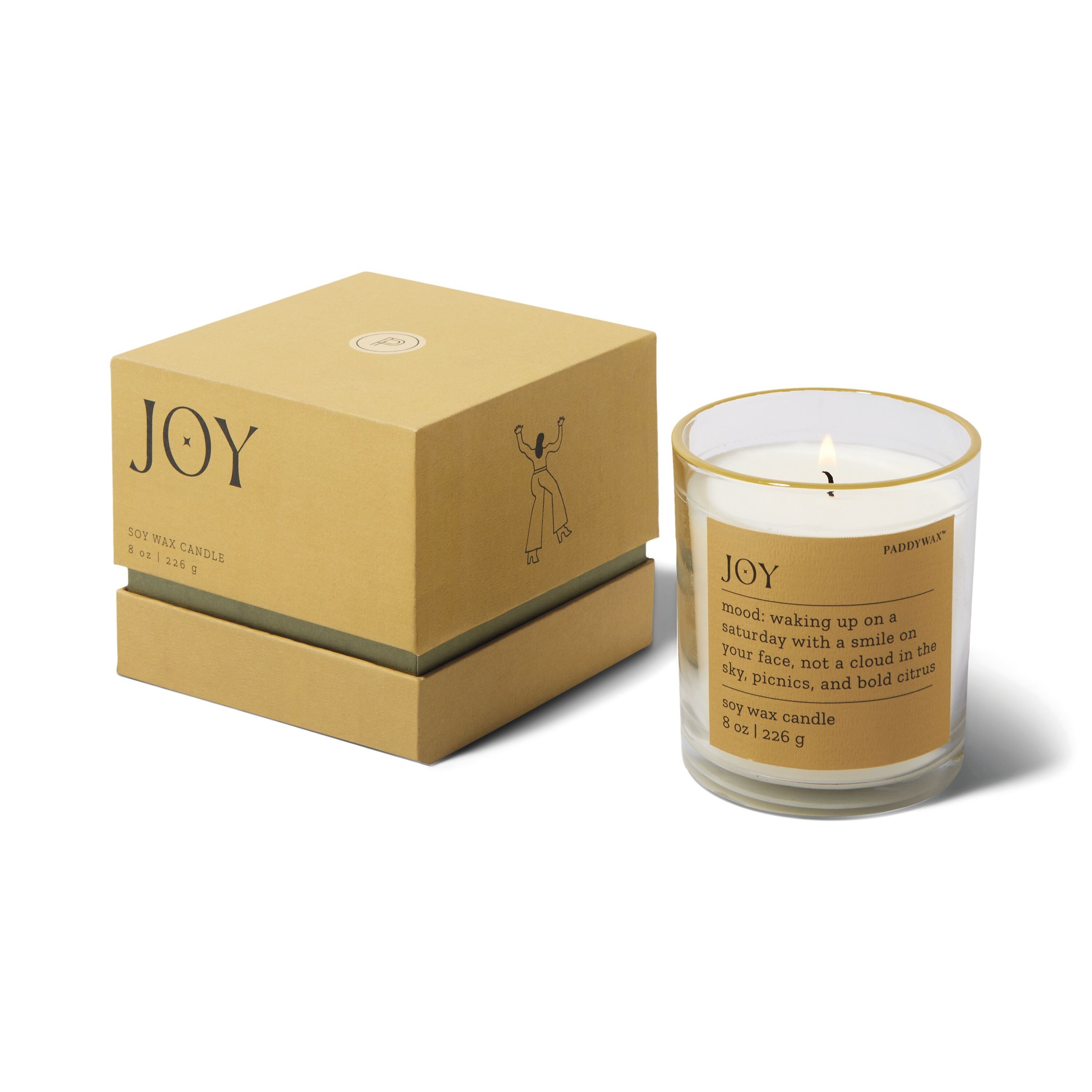 Mood Candle 8 oz./226g - Joy - Misted Lime