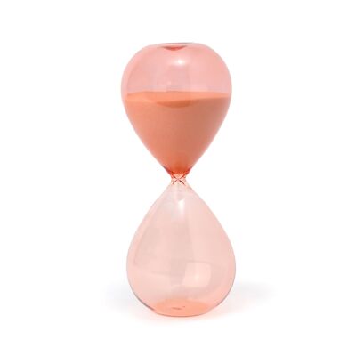 Reloj de arena (30 min) en caja - Peachy Ombre