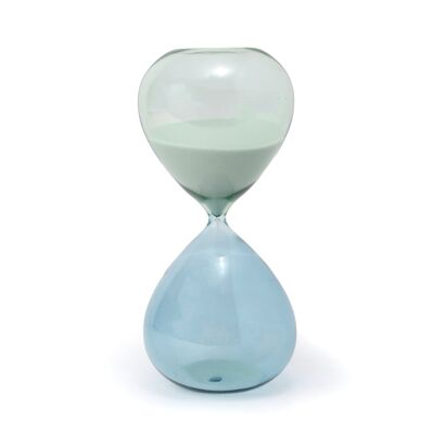 Reloj de arena (1 hora) en caja - Azul Ombre