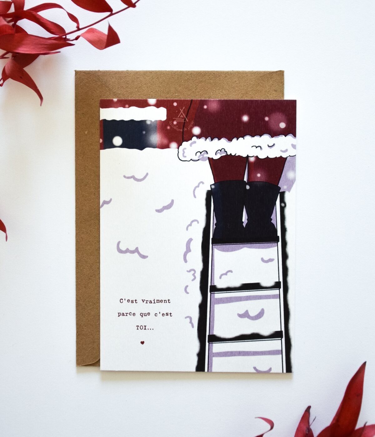 Cartolina di Natale: È bello perché sei tu!