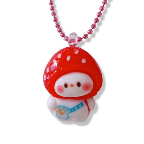 Pop Cutie Strawberry Fairy Necklace