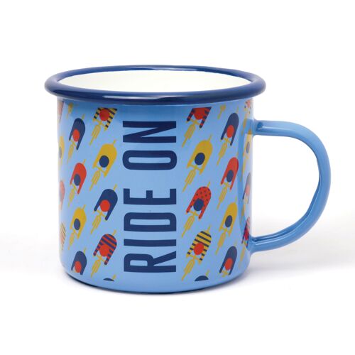 Enamel Mug - Cycling 17 fl.oz/500 ml