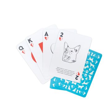 Cartes à jouer pour chiens 2