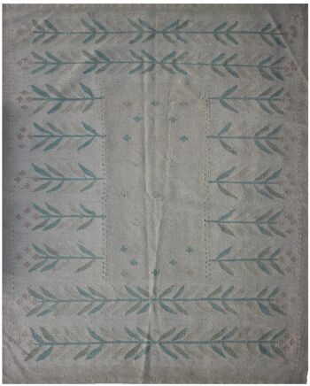 Fin Kilim moderne tissé à la main-71957 1