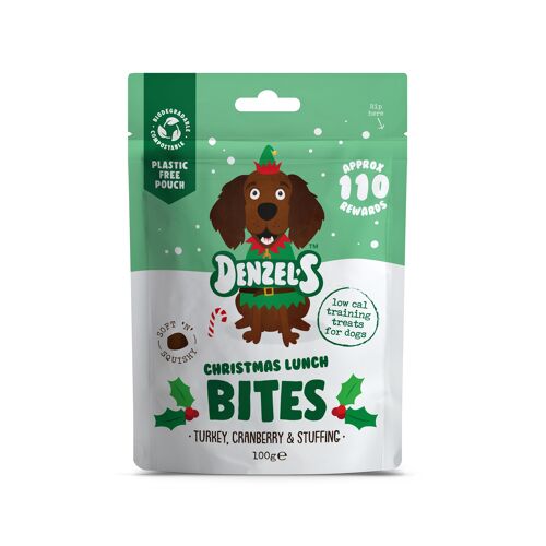 Christmas Lunch Bites for Dogs 100g (Case of 10)