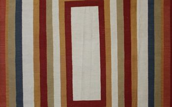 Kilim moderne tissé à la main fin-72616 2