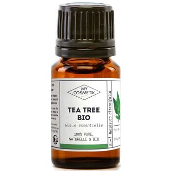 Huile essentielle de Tea tree BIO (AB) - (arbre à thé) - 10 ml avec boite 2