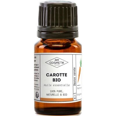 Huile essentielle de Carotte BIO (AB) - 10 ml avec boite