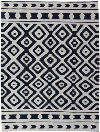 Kilim moderne tissé à la main fin-72769 1