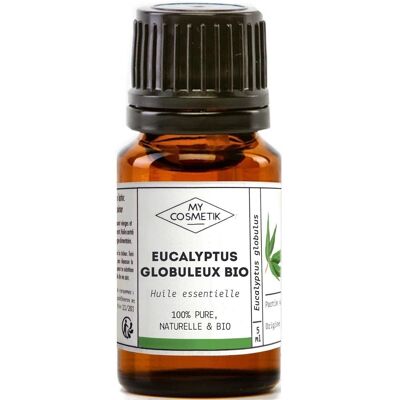 Huile essentielle d'Eucalyptus globuleux BIO (AB) - 10 ml avec boite