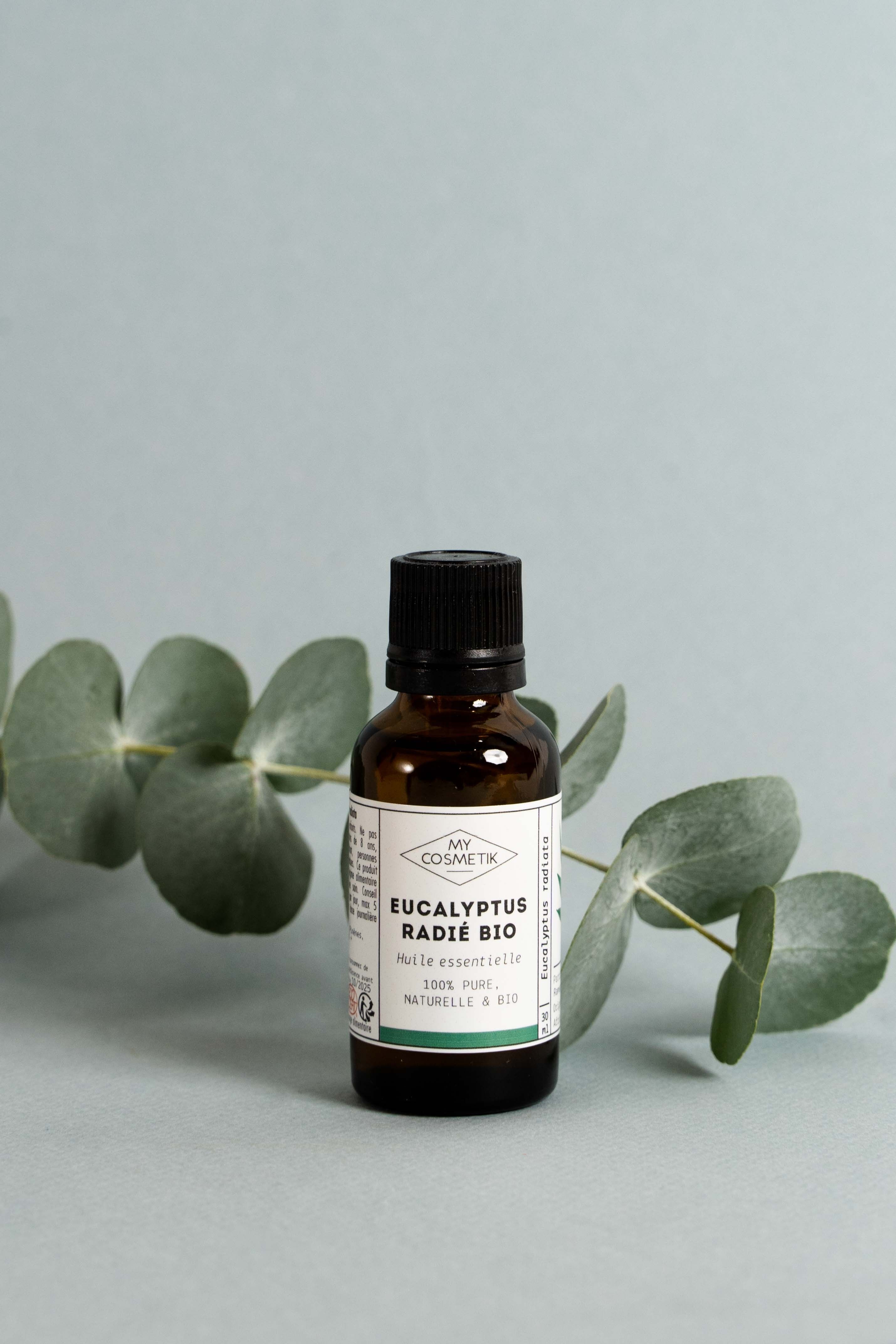 Aceite esencial de Eucalipto radiata orgánico (AB) - 10 ml con caja