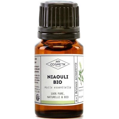 Olio essenziale di Niaouli biologico (AB) - 10 ml con scatola