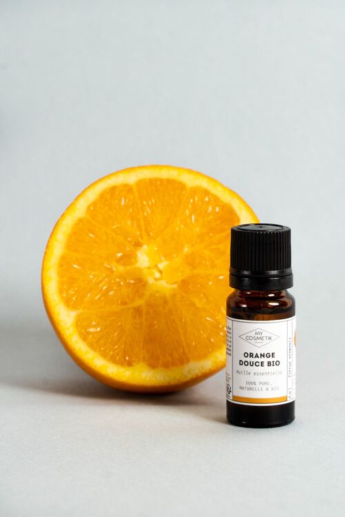 Huile essentielle d'Orange douce BIO (AB) - 10 ml avec boite