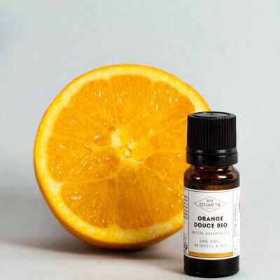 Huile essentielle d'Orange douce BIO (AB) - 10 ml avec boite