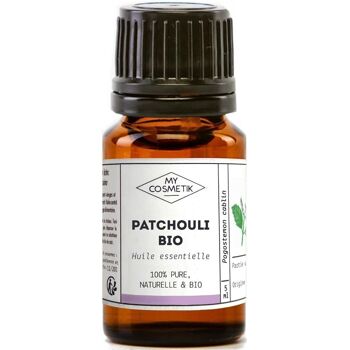 Huile essentielle de Patchouli BIO (AB) - 10 ml avec boite 1