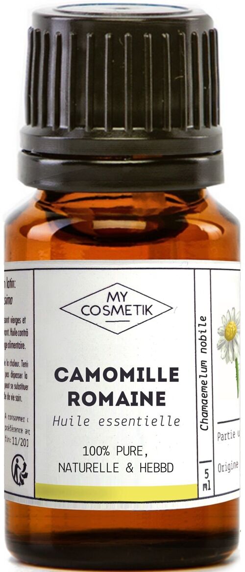 Huile essentielle de Camomille Romaine - 5 ml avec boite