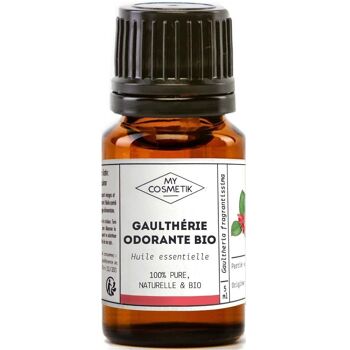 Huile essentielle de Gaulthérie Odorante BIO - 10 ml avec boite 1