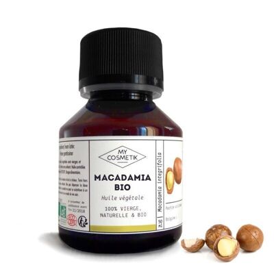 Aceite de Macadamia orgánico - 50 ml