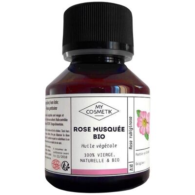 Huile de Rose Musquée biologique - 50 ml