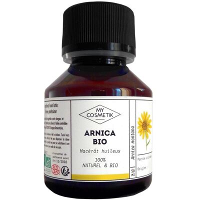 Organic Arnica oily macerate - 50 ml