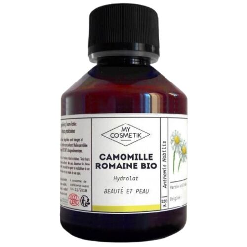 Hydrolat de camomille romaine biologique - 250 ml + Pompe